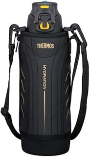 THERMOS 真空断熱スポーツボトル 1.5L ブラック FFZ-1500F BK THERMOS 真空断熱スポーツボトル 1.5L ブラック FFZ-1500F BK